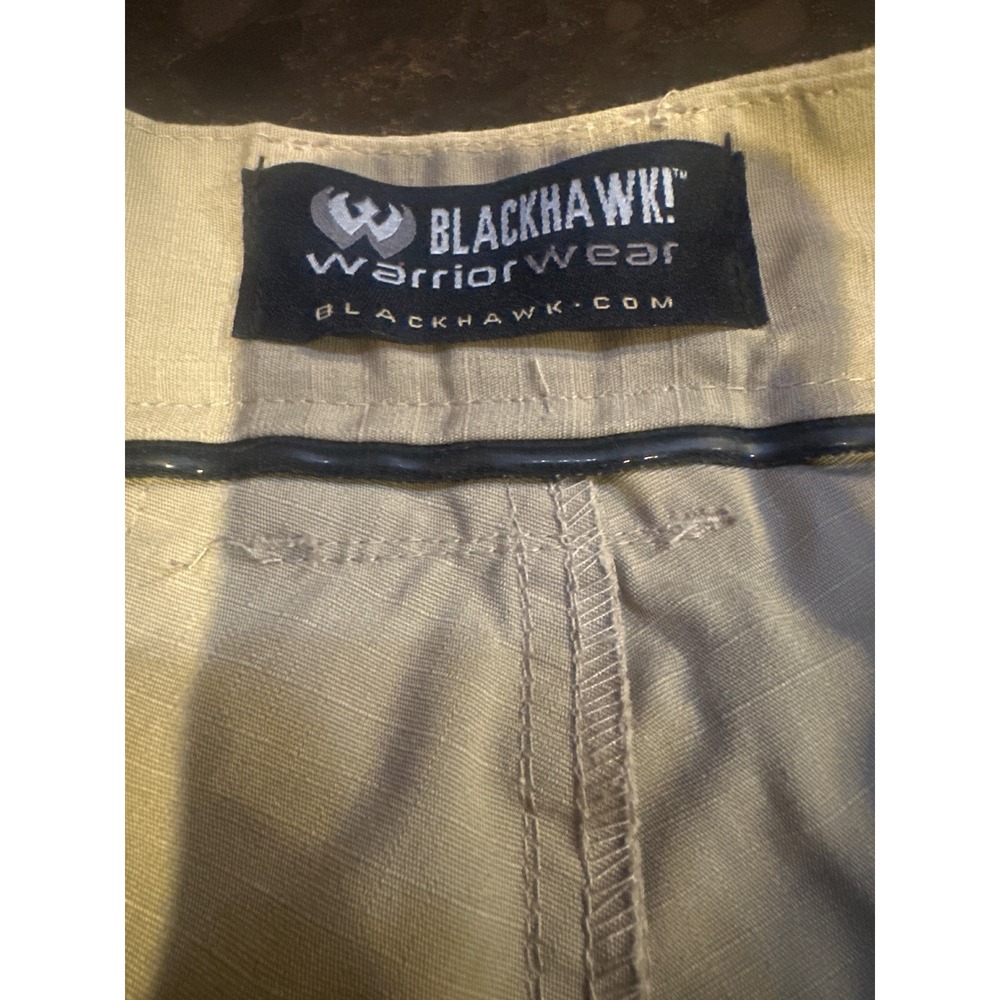 Blackhawk Warrior Wear Tactical Pants Khaki Tan Ripstop Mens 34x32 Cargo Utility